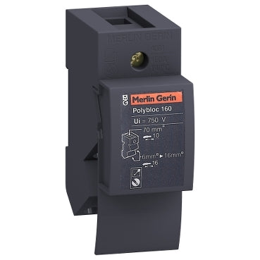 Linergy DX Distribution Block 1P 160A 4M 6-Hole