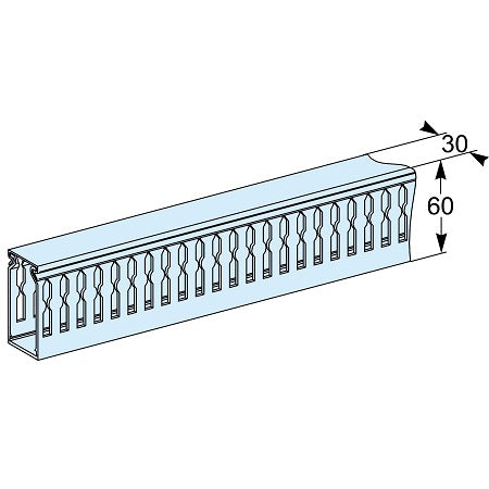 PrismaSeT Trunking Sections 450mm + 4 Supports Horiz