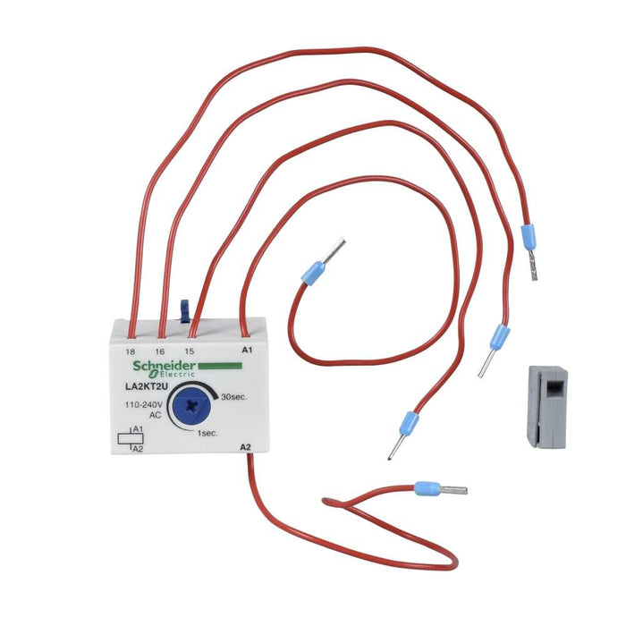 TeSys K Time Delay Aux Contact Block 1CO 1-30S 110-240VAC