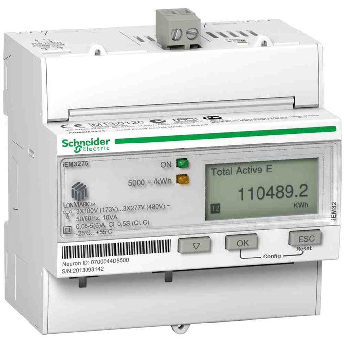 Energy Meter iEM3275 CT LON 1 Digital I Multitariff MID