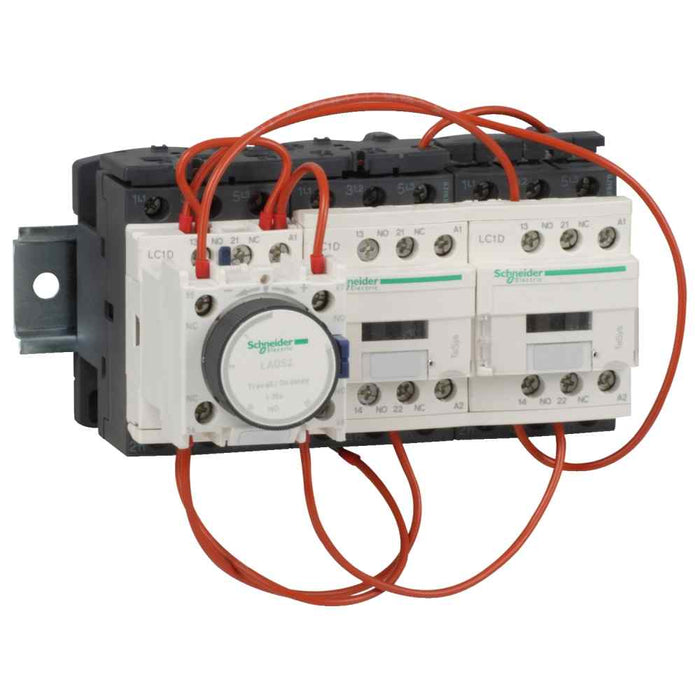 TeSys Deca Star Delta Starter 3 x 3P (3 NO) 18A 24V AC Coil