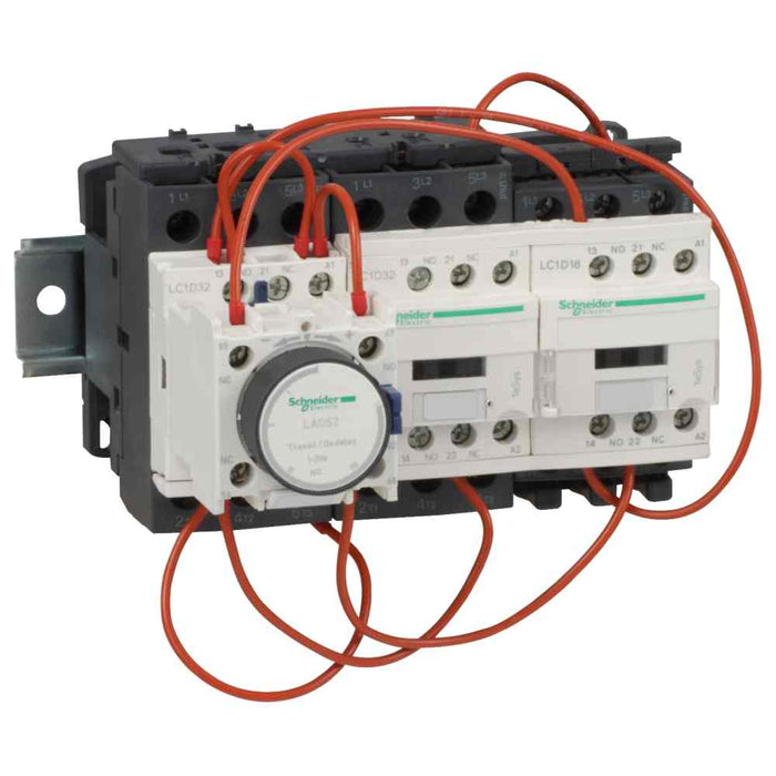 TeSys Deca Star Delta Starter 3 x 3P (3 NO) 32A 230V AC Coil