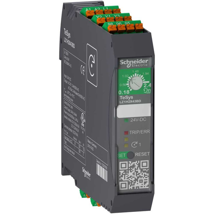 TeSys Starter Hybrid 3kW-400V Control 24VDC Spring