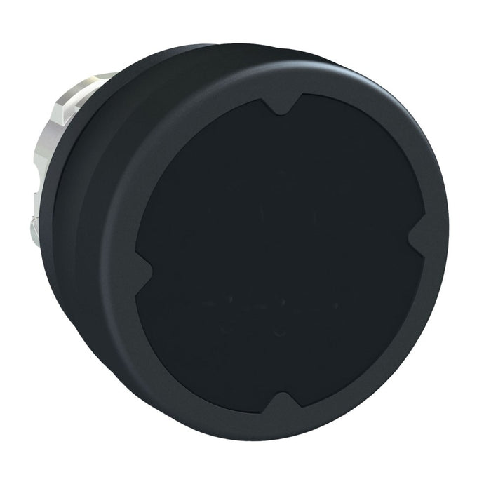 XB4 Pbutton Head Harsh Environment black Unmarked