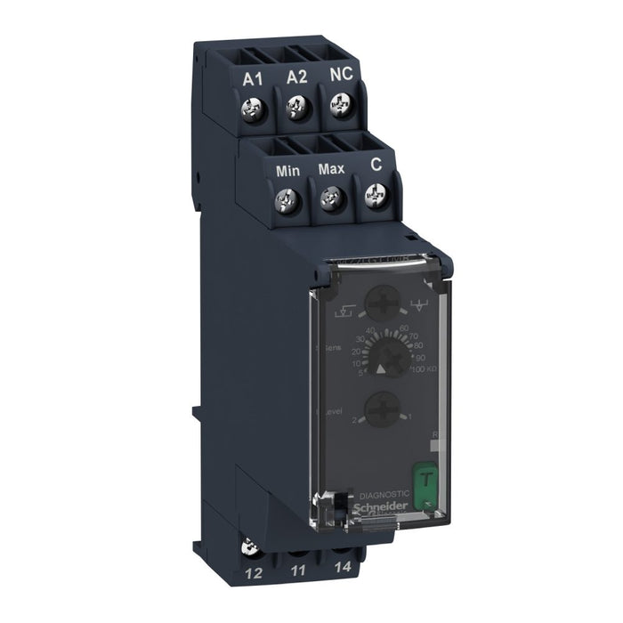 Modular Liquid Level Control Relay 8A 1CO 24-240VAC/DC