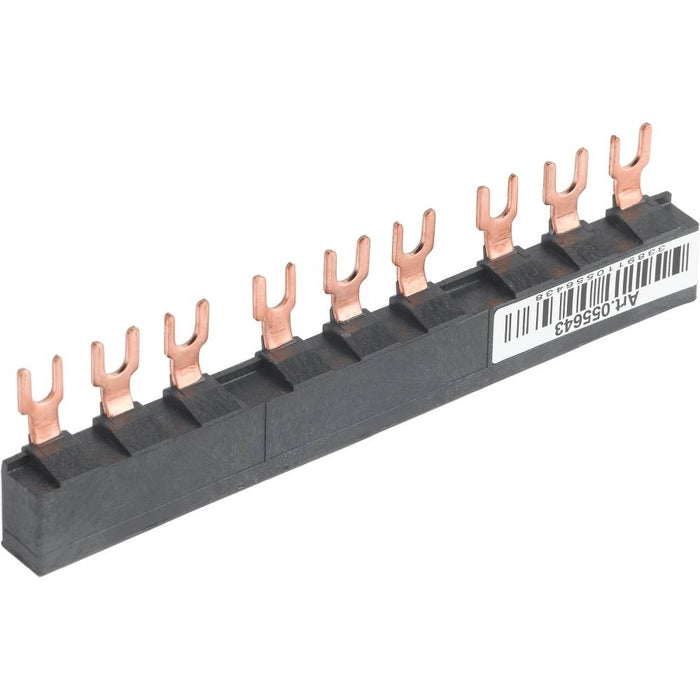 Comb Busbar 63A 3 Tap-Offs 45mm Pitch