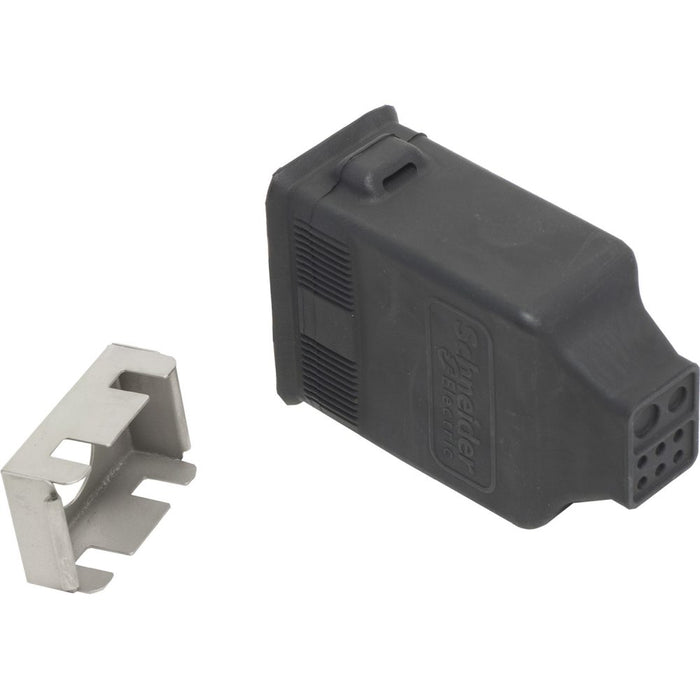 XB4 Protective Boot for Contact Blocks Plastic Black