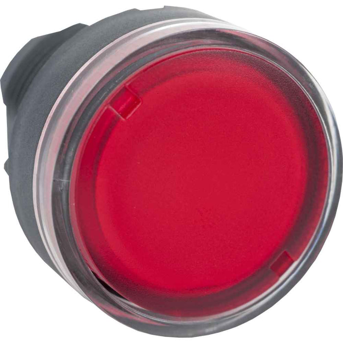 XB5 Pbutton Head Ill Flush 22mm Red Spring Ret Plain BA9s