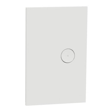 C-Bus Saturn Zen Fascia Only 1-Key White