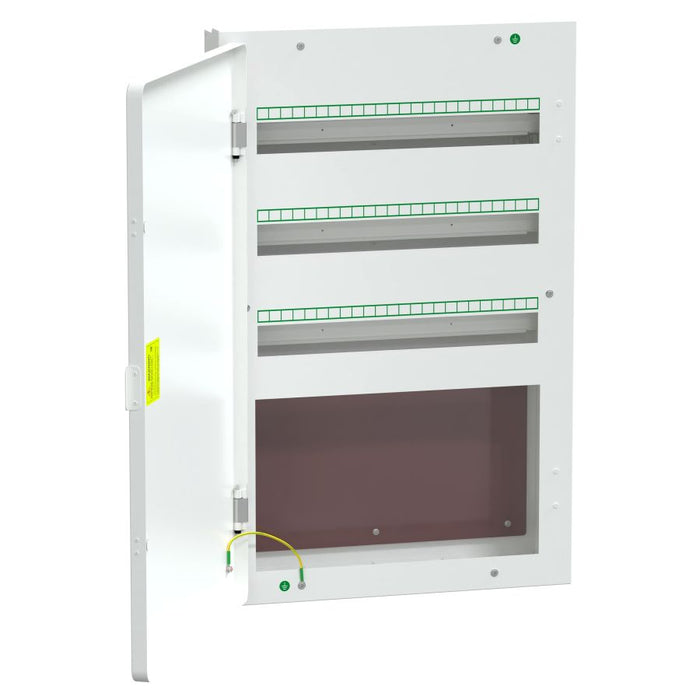 Resi9 Meter & Dist Board 3Row 24Way Deep Flush Mount