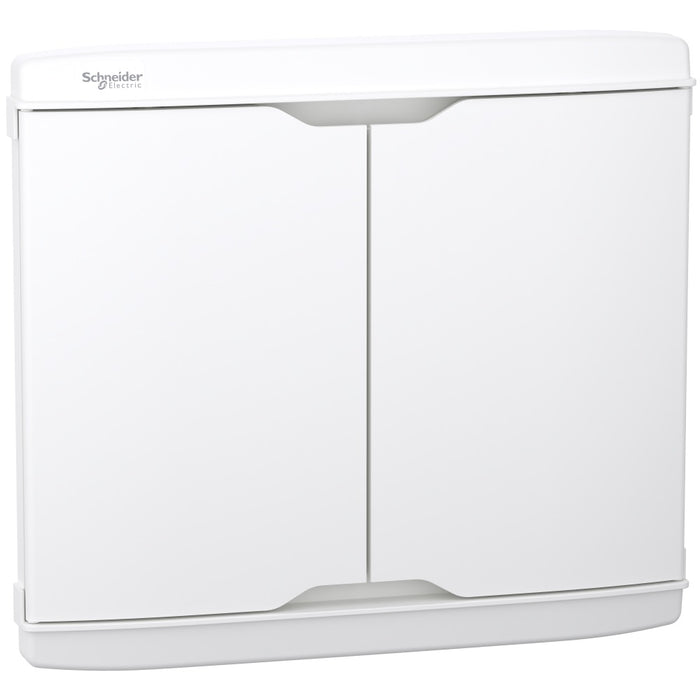 Resi9 Consumer Switchboard 1Row 10Way Flush Mount