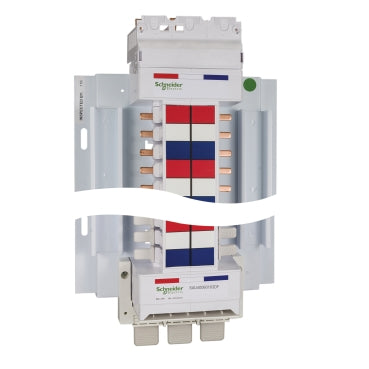 MCB/RCBO Chassis 12Pole 400A 18mm 3Ph Dual Feed