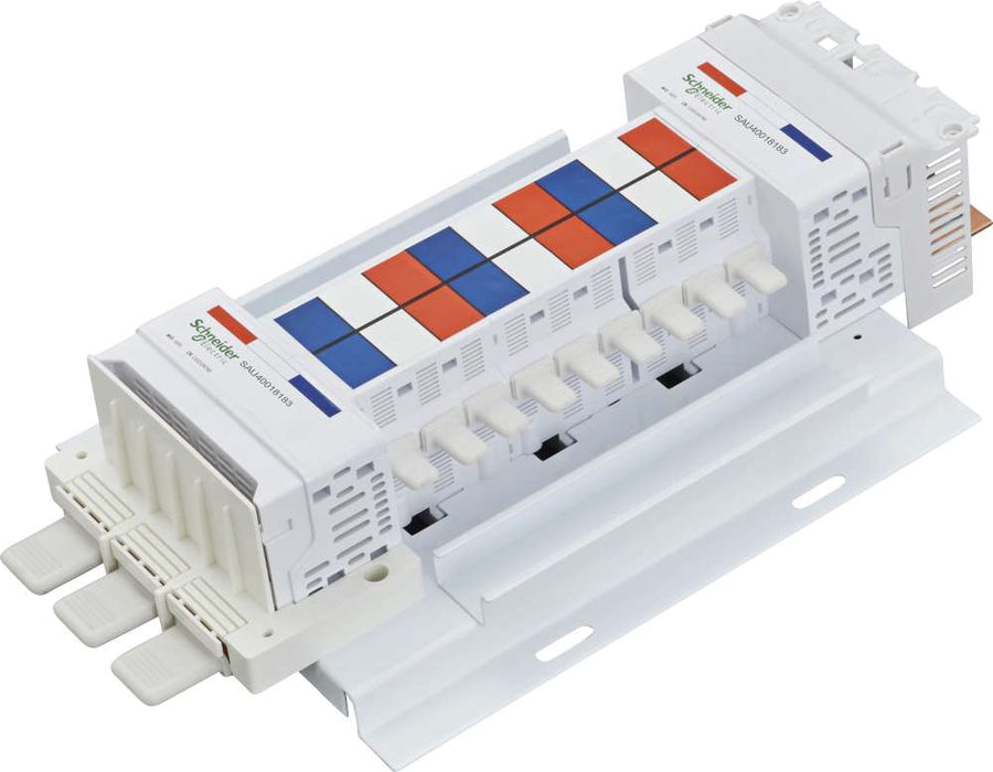 MCB/RCBO Chassis 18Pole 400A 18mm 3Ph Dual Feed