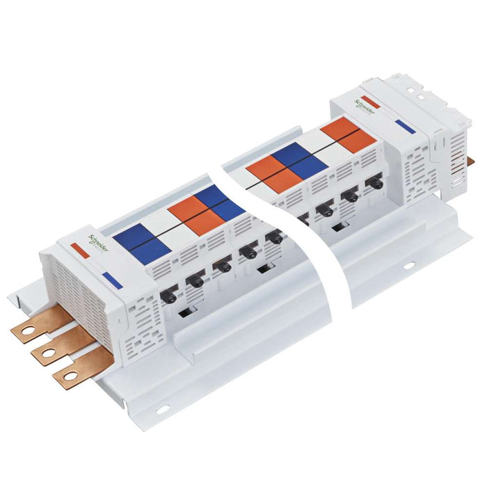 MCB/RCBO Chassis 18Pole 400A 27mm 3Ph Dual Feed