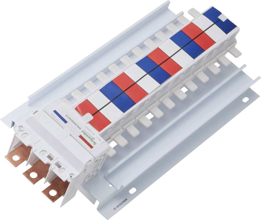 MCB/RCBO Chassis 24Pole 400A 27mm 3Ph Top/Bottom Feed
