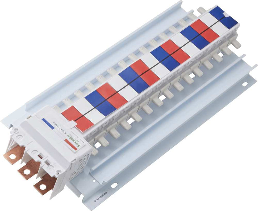 MCB/RCBO Chassis 30Pole 400A 27mm 3Ph Top/Bottom Feed
