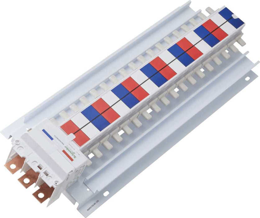 MCB/RCBO Chassis 36Pole 400A 27mm 3Ph Top/Bottom Feed