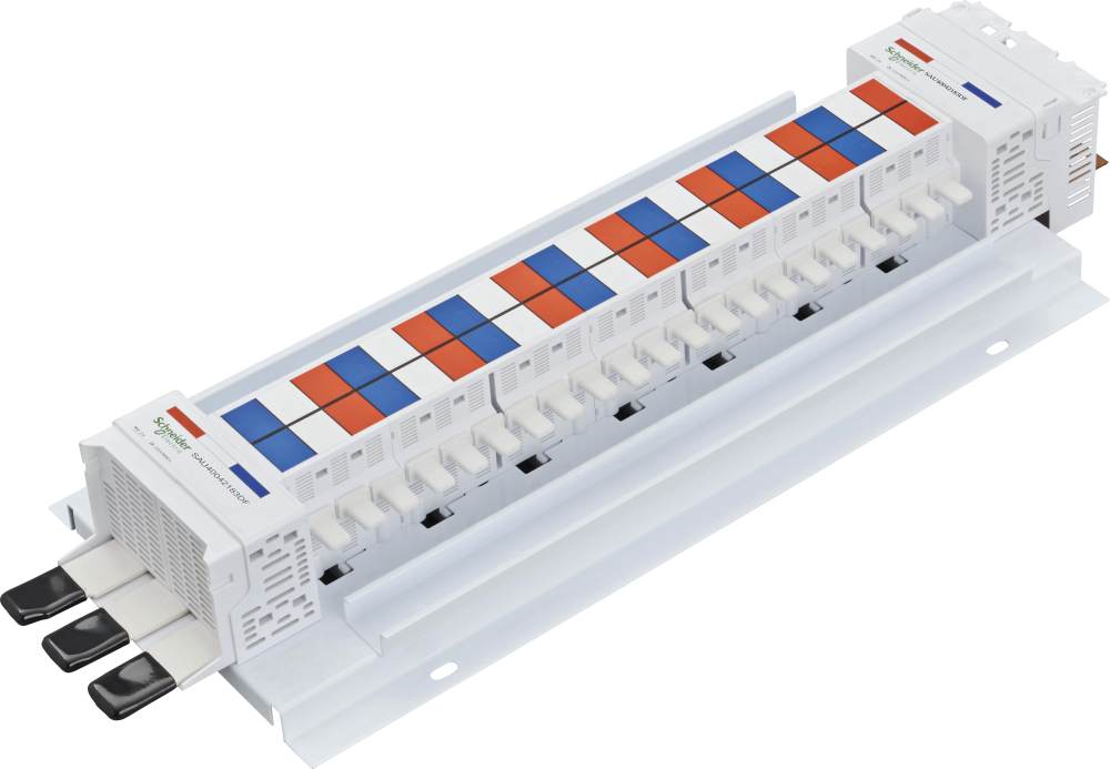 MCB/RCBO Chassis 42Pole 400A 18mm 3Ph Dual Feed