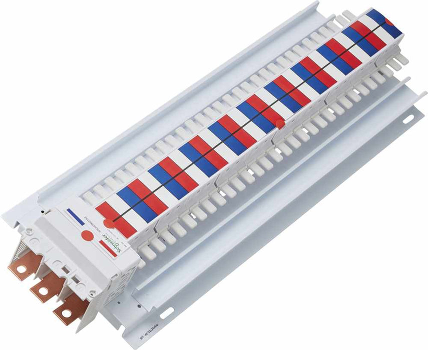 MCB/RCBO Chassis 60Pole 400A 18mm 3Ph Top/Bottom Feed