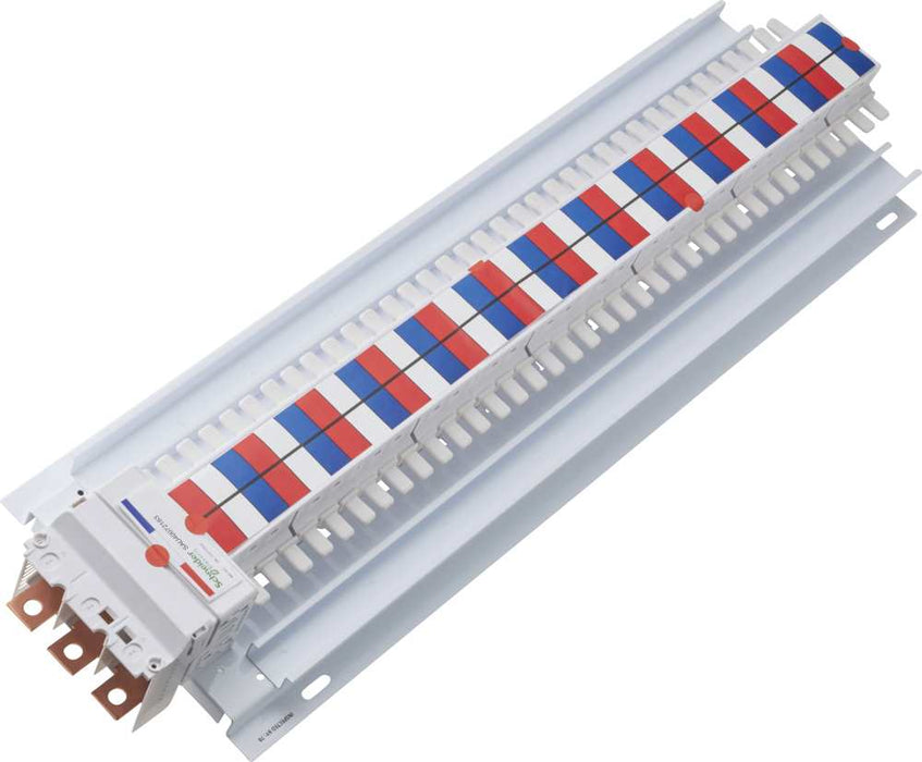 MCB/RCBO Chassis 72Pole 400A 18mm 3Ph Top/Bottom Feed