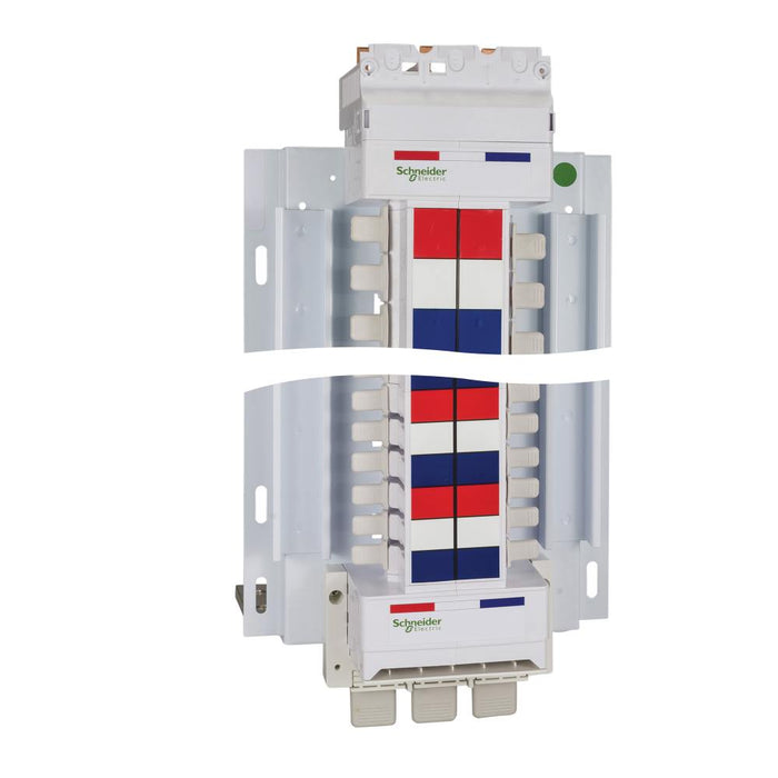 MCB/RCBO Chassis 18Pole 400A 18/27mm 3Ph Dual Feed