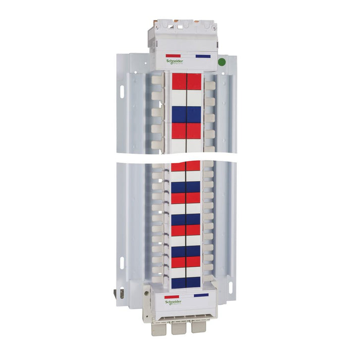 MCB/RCBO Chassis 72Pole 400A 18/27mm 3Ph Dual Feed