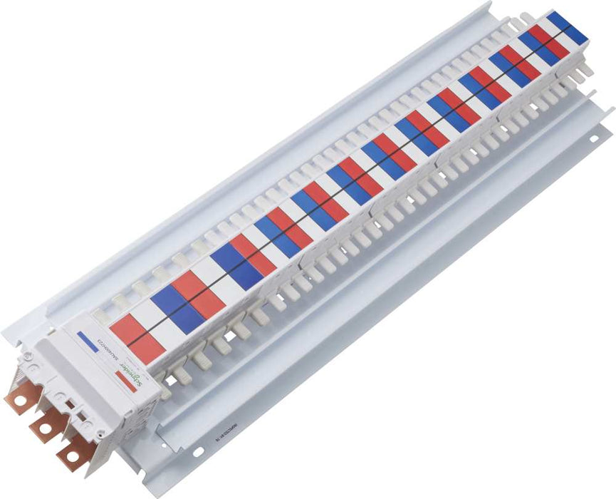 MCB/RCBO Chassis 72Pole 400A 18/27mm 3Ph Top/Bottom Feed