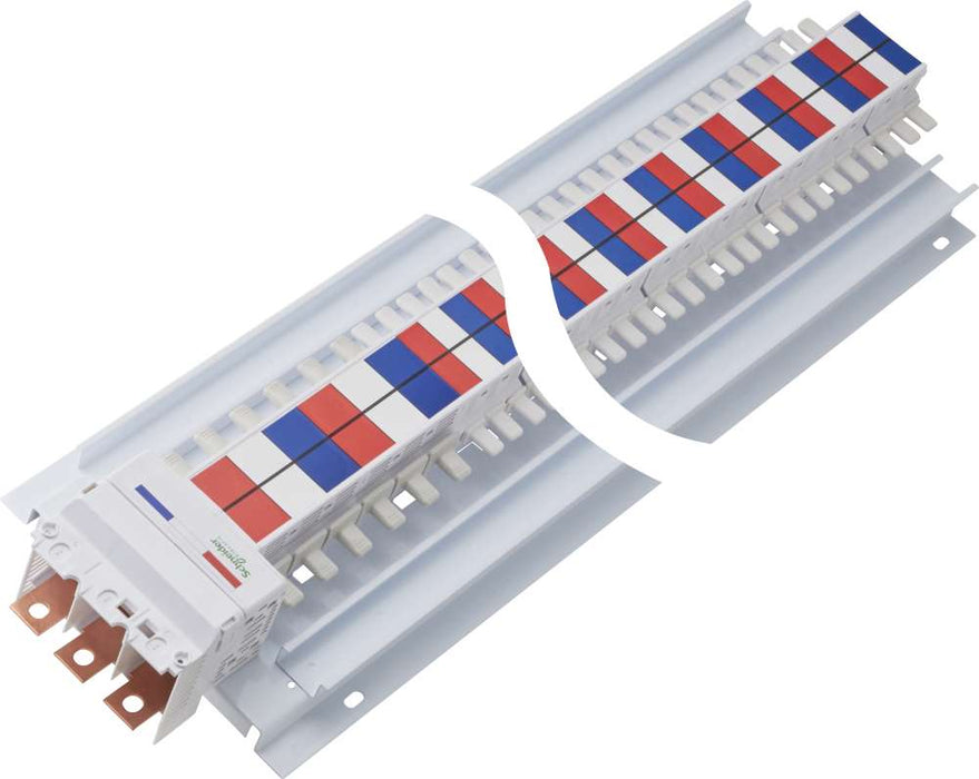 MCB/RCBO Chassis 84Pole 400A 18/27mm 3Ph Top/Bottom Feed