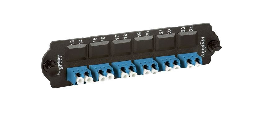 Actassi HD Panel Plate 6 Adaptors LC DX SM
