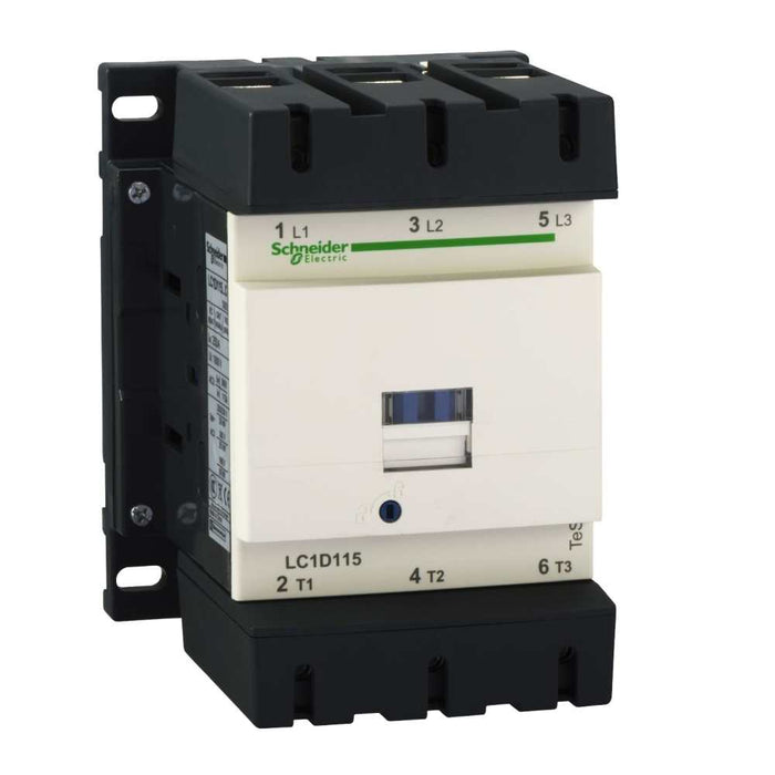 Tesys Contactor 3P 55kW 115A 24VAC 50-60Hz 3NO