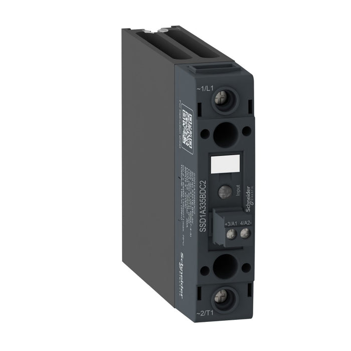 Compact Solid State Relay SSR 35A 1Ph DIN Mounting  DC Input