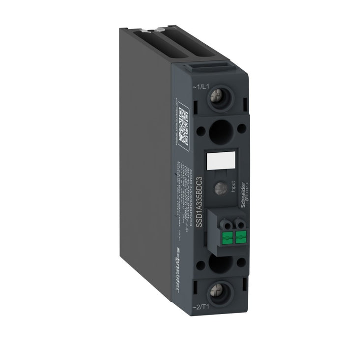 Compact Solid State Relay SSR 35A 1Ph DIN Mount  AC/DC Input