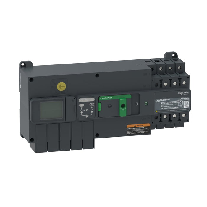 Transfer Switch 3P 100A Active Automatic LCD Frame 100A