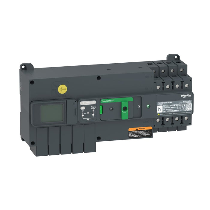 Transfer Switch 4P 63A Active Automatic LCD Frame 100A