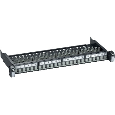 Actassi S-One Patch Panel Sliding 19-C 1U 24pt FTP/STP Empty