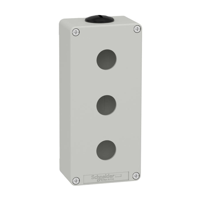 Control Station M25 3 x 22mm Cutouts 80 x 175 x 51.5 Grey