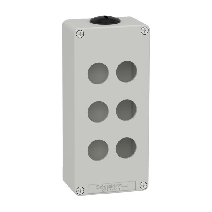 Control Station M25 6 x 22mm Cutouts 80 x 175 x 51.5 Grey