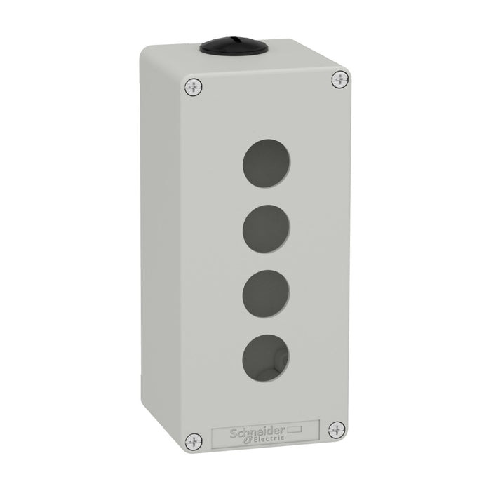 Control Station M25 4 x 22mm Cutouts 80 x 175 x 77 Grey