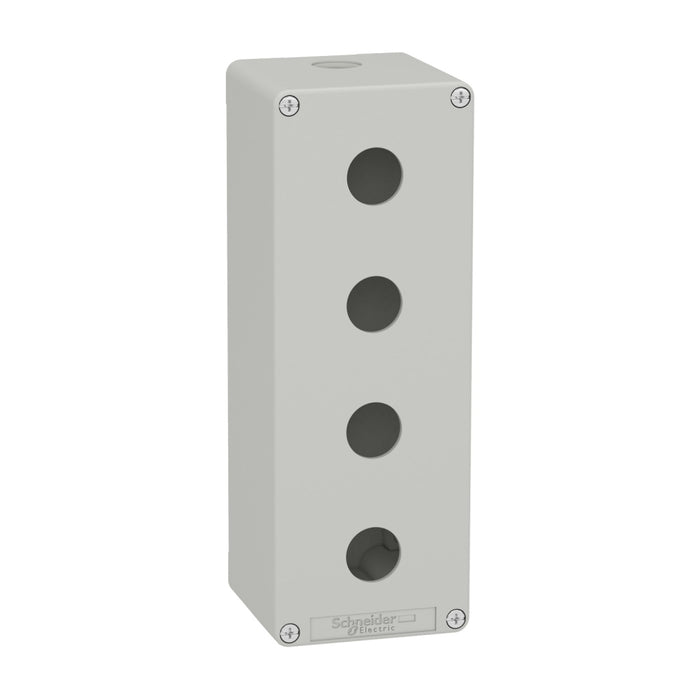 Control Station M25 4 x 22mm Cutouts 80 x 220 x 77 Grey