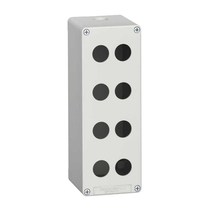 Control Station M25 8 x 22mm Cutouts 80 x 220 x 77 Grey