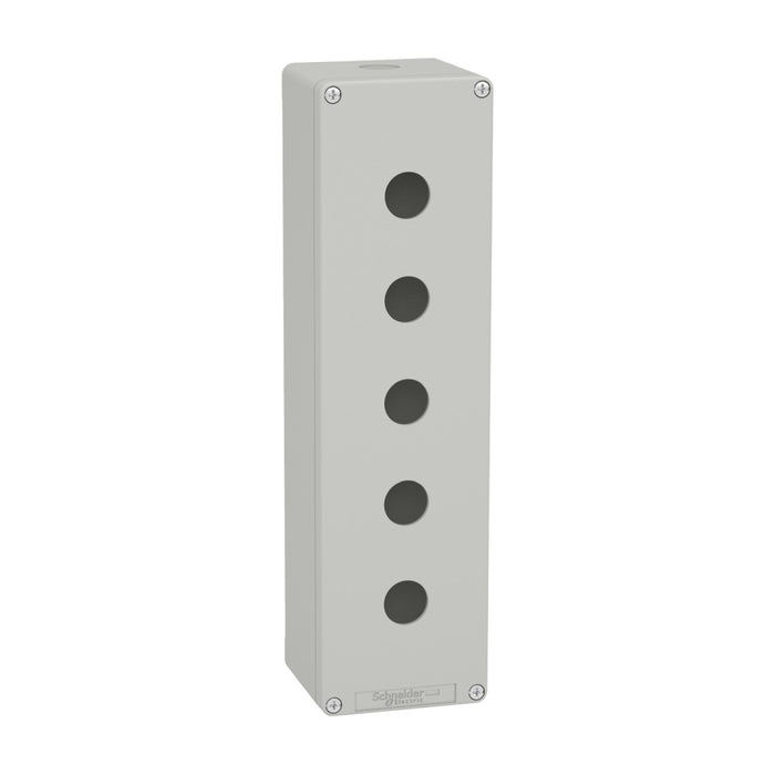 Control Station M32 5 x 22mm Cutouts 85 x 310 x 77 Grey