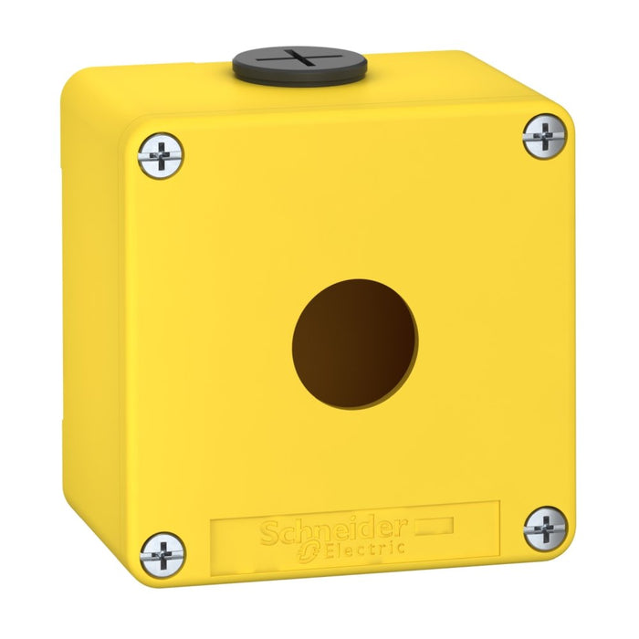 Control Station M20 1 x 22mm Cutout 80 x 80 x 51.5 Yellow