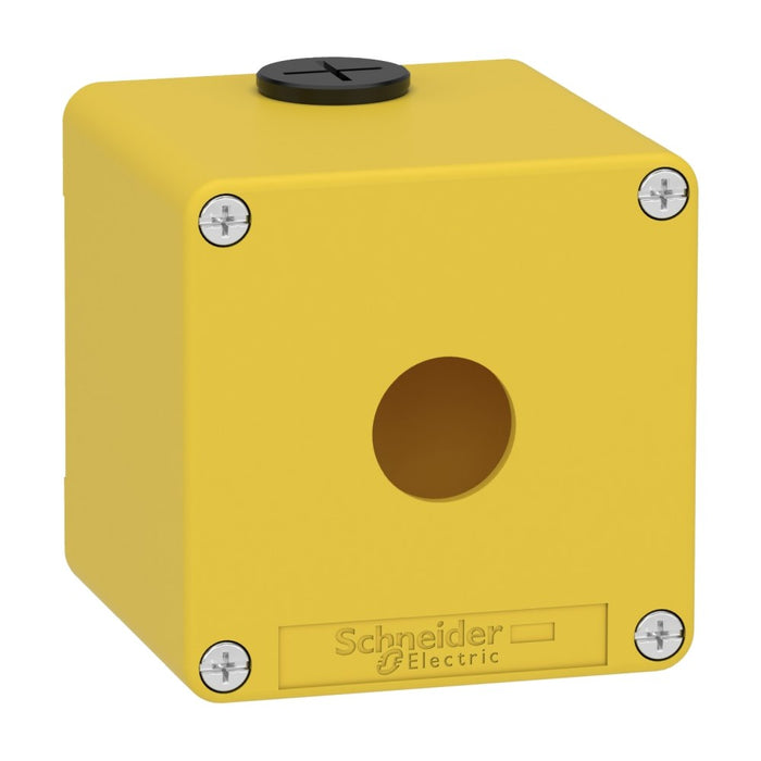 Control Station M20 1 x 22mm Cutout 80 x 80 x 77 Yellow