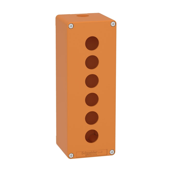 Control Station M25 6 x 22mm Cutouts 80 x 220 x 77 Orange