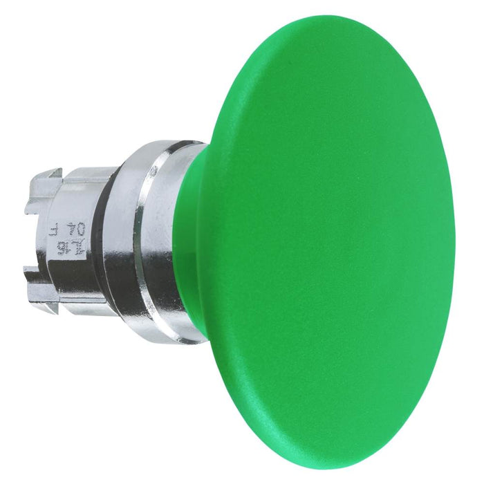 XB4/XB5 Pbutton Head Mushroom 22mm Green Spring Return