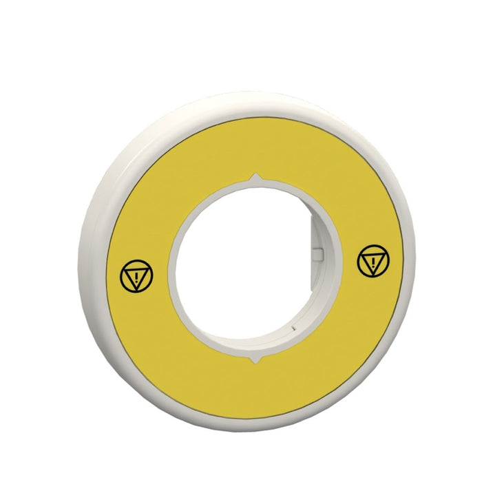 Illuminated Legend Ring O60 120V Unmarked Yellow