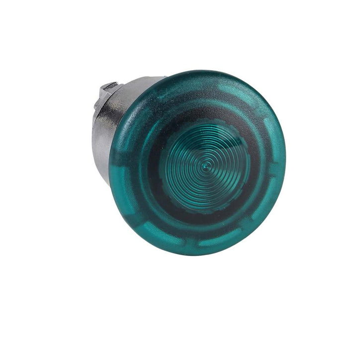 XB4 Pbutton Head Mushroom(40mm) Illum 22mm Green Latching