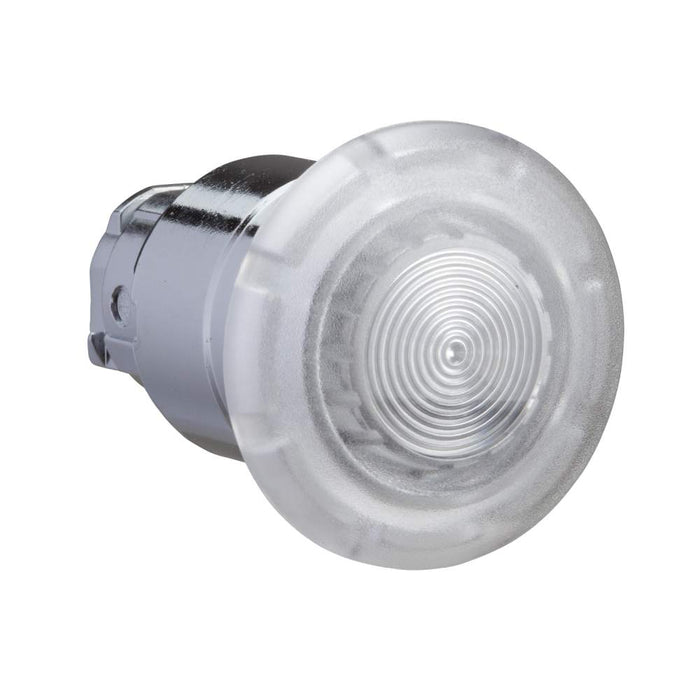 XB4 Pbutton Head Mushroom(40mm) Illum 22mm White Latching