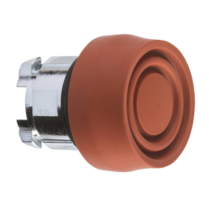 XB4 Pbutton Head Non Illum 22mm Flush Red Spr Ret Unmarked