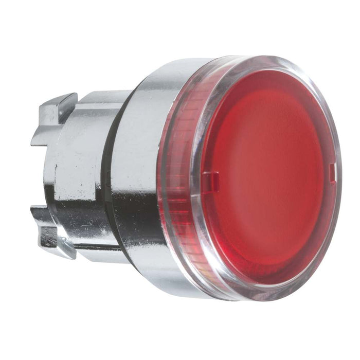 XB4 Pbutton Head Ill 22mm Red Plain Lens for BA9s Spr Ret